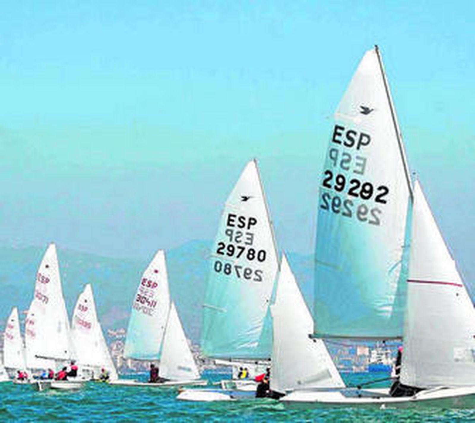 Competición de 'snipe' en Málaga.