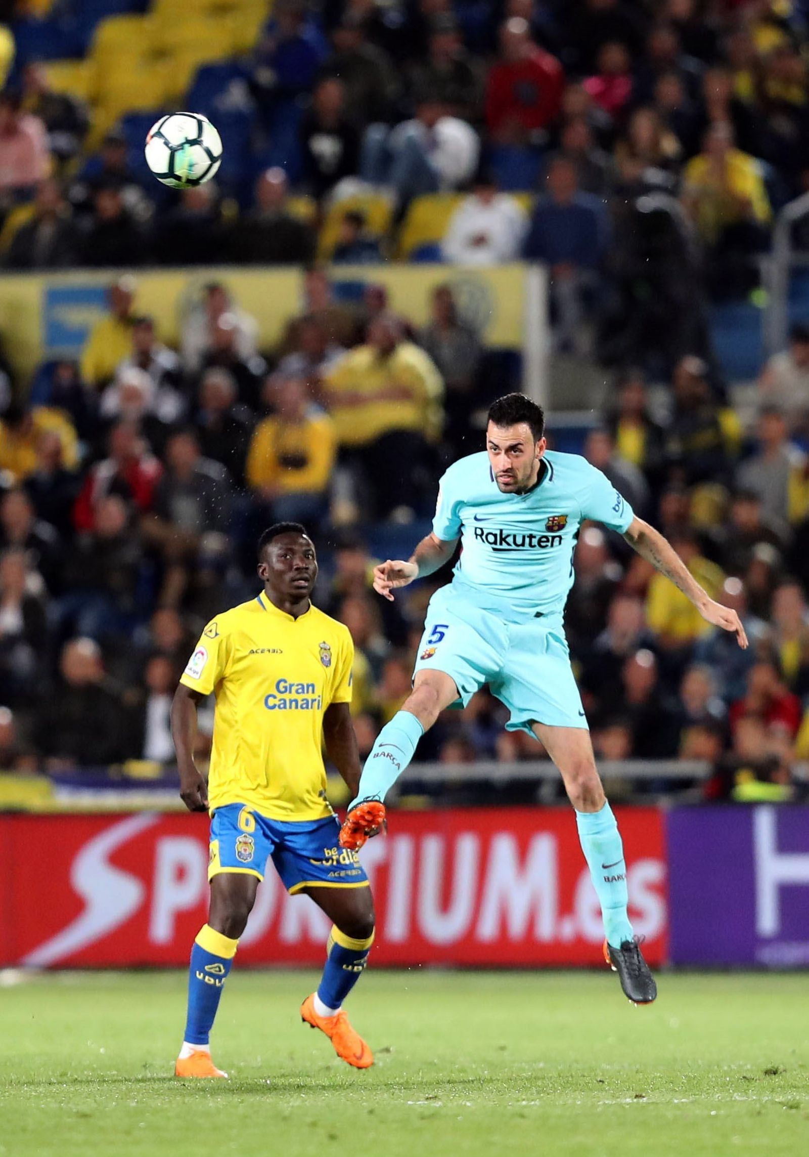 El Las Palmas-Barcelona, en imágenes