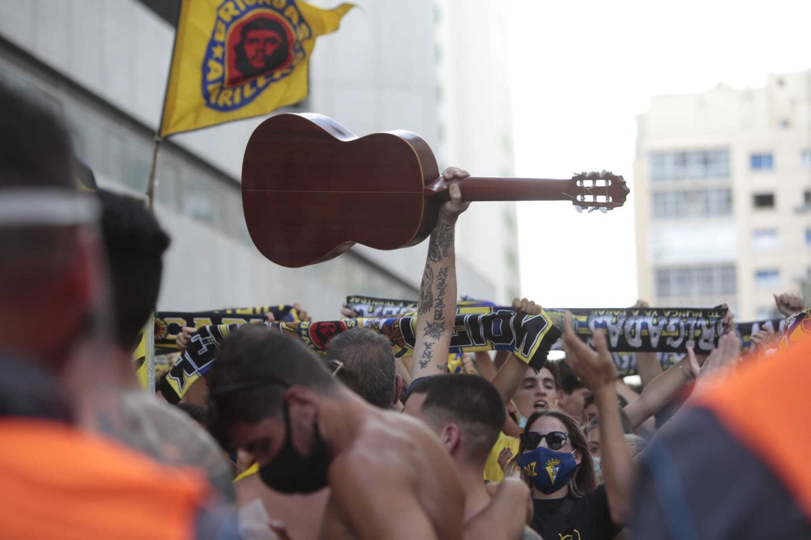 Las imágenes de la previa en los alrededores de Carranza