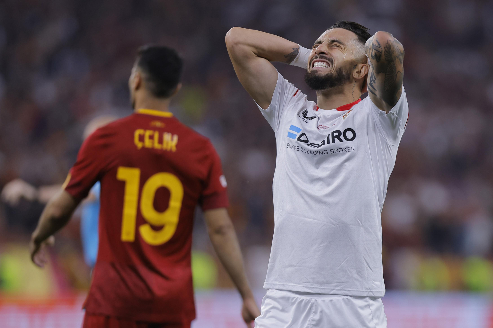 Las imágenes del Sevilla-Roma