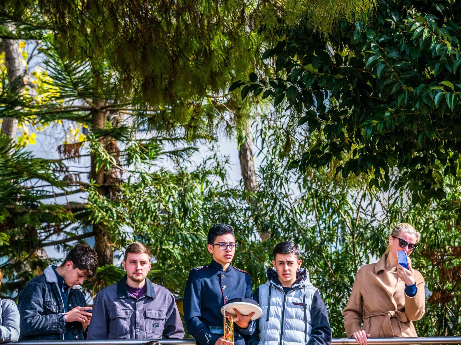 Sones cofrades en el Parque: celebrado el certamen de bandas de Nazareno en San Fernando