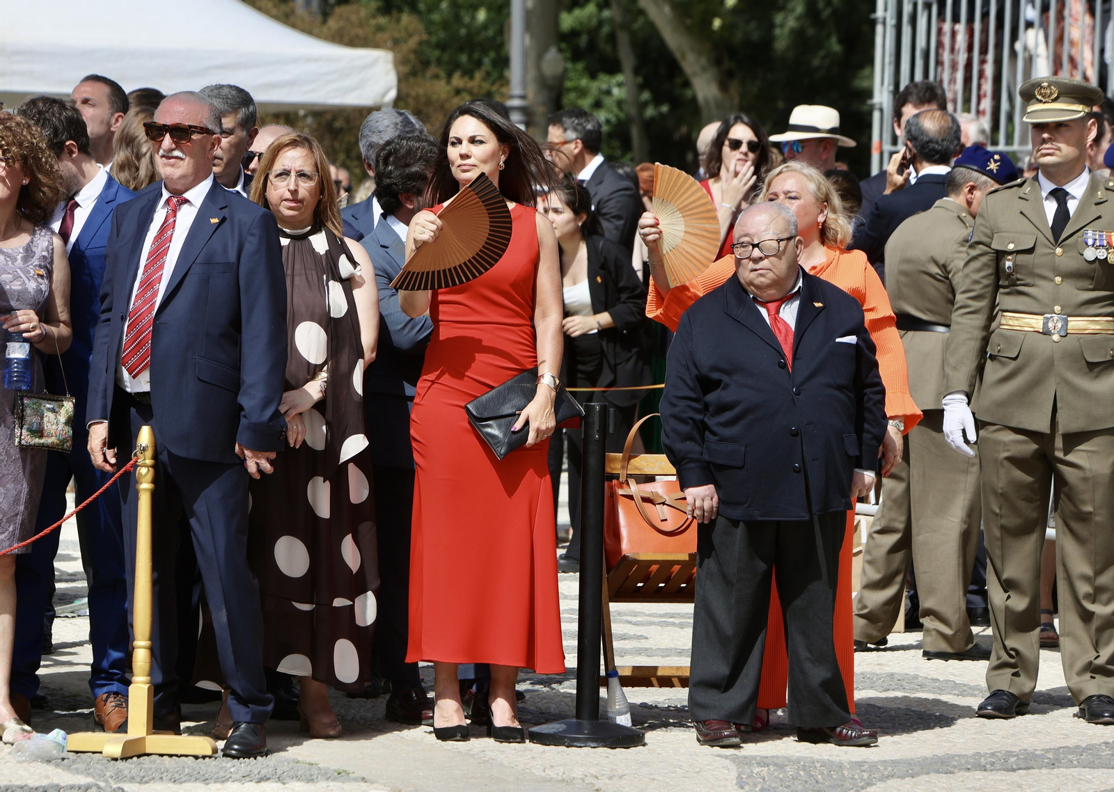 Jura de bandera de personal civil en Sevilla