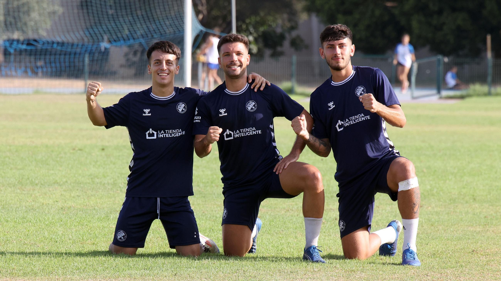 Imágenes del entrenamiento del Xerez DFC en el 'Pepe Ravelo' de Chapín