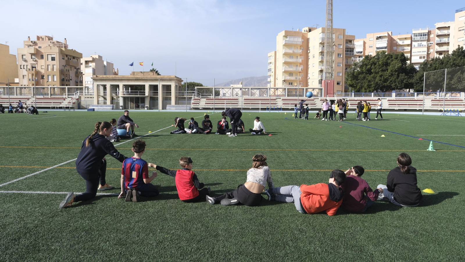 Imágenes de las paralimpiadas en Estadio Emilio Campra