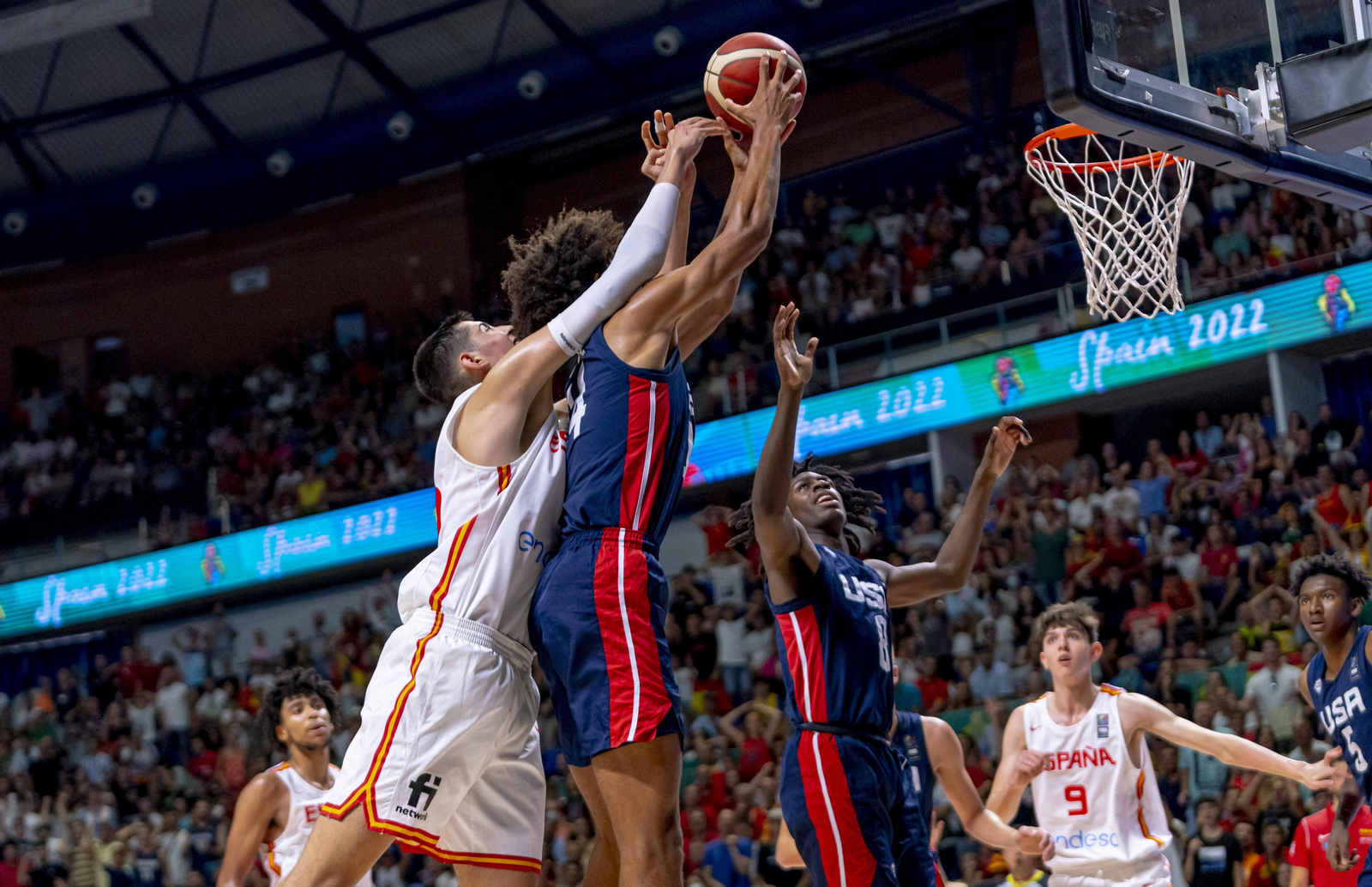 Las fotos del España-USA de la final del Mundial de Basket sub 17