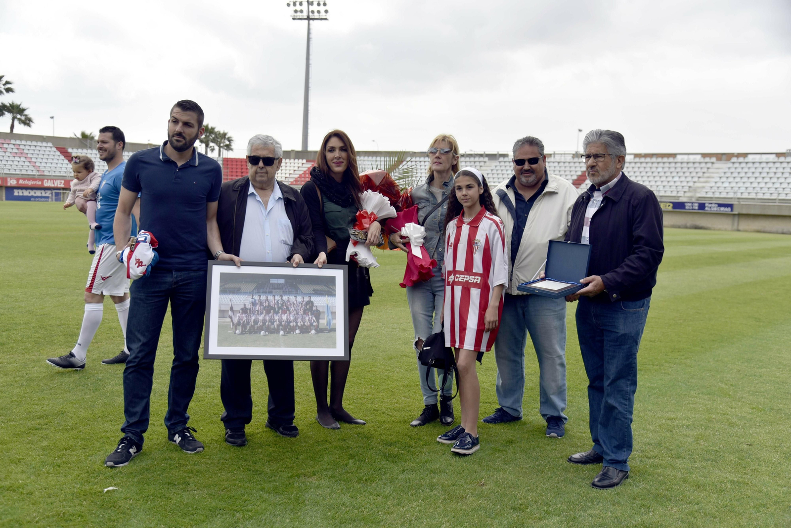 Homenaje del Algeciras CF a José Luis Montes
