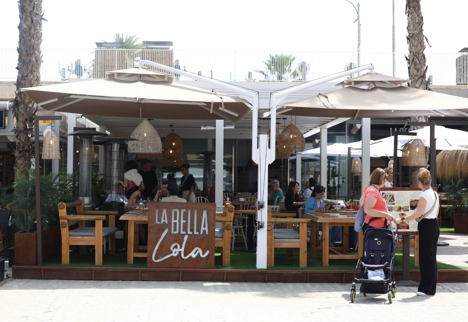 La Bella Lola en el Muelle 1.