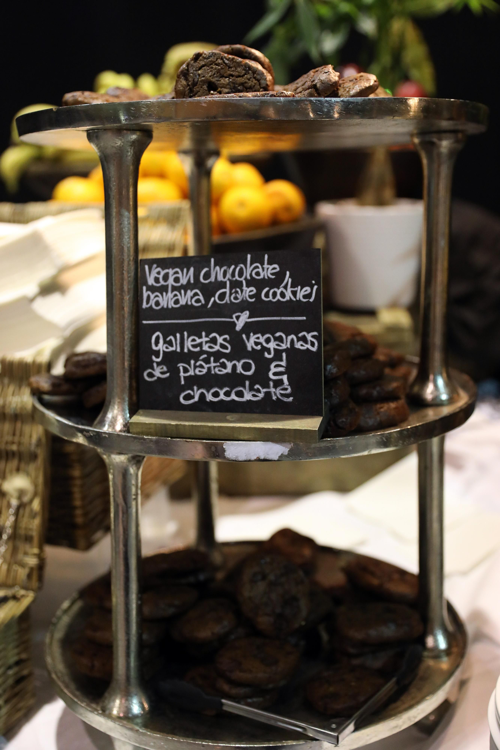 Uno de los postres preparados