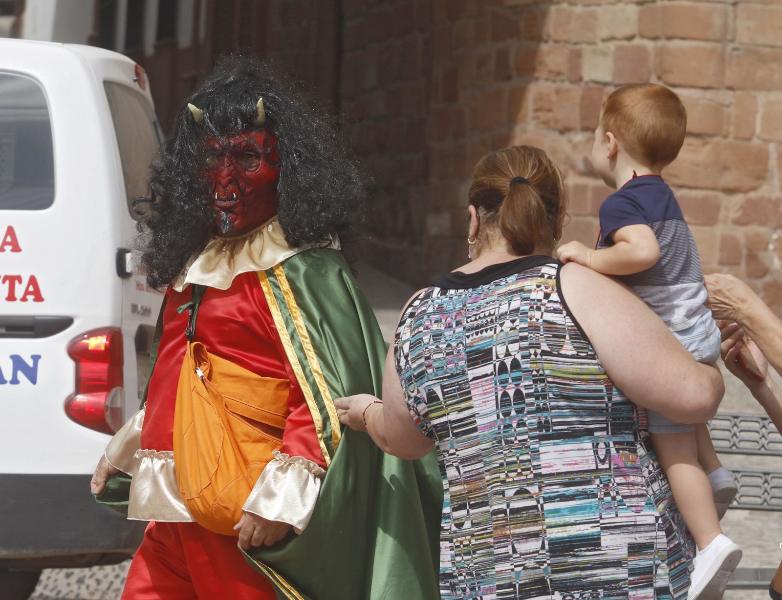 El terror de la Diablilla por las calles de Montoro, en fotografías