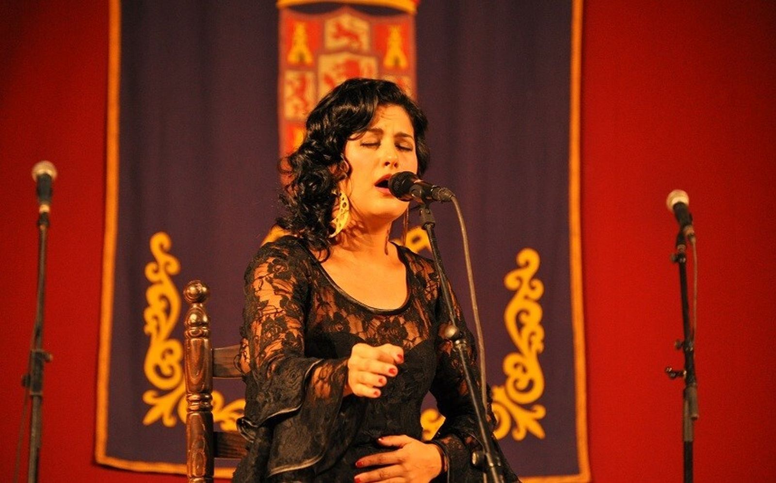 La cantaora cordobesa Lucía Leyva.