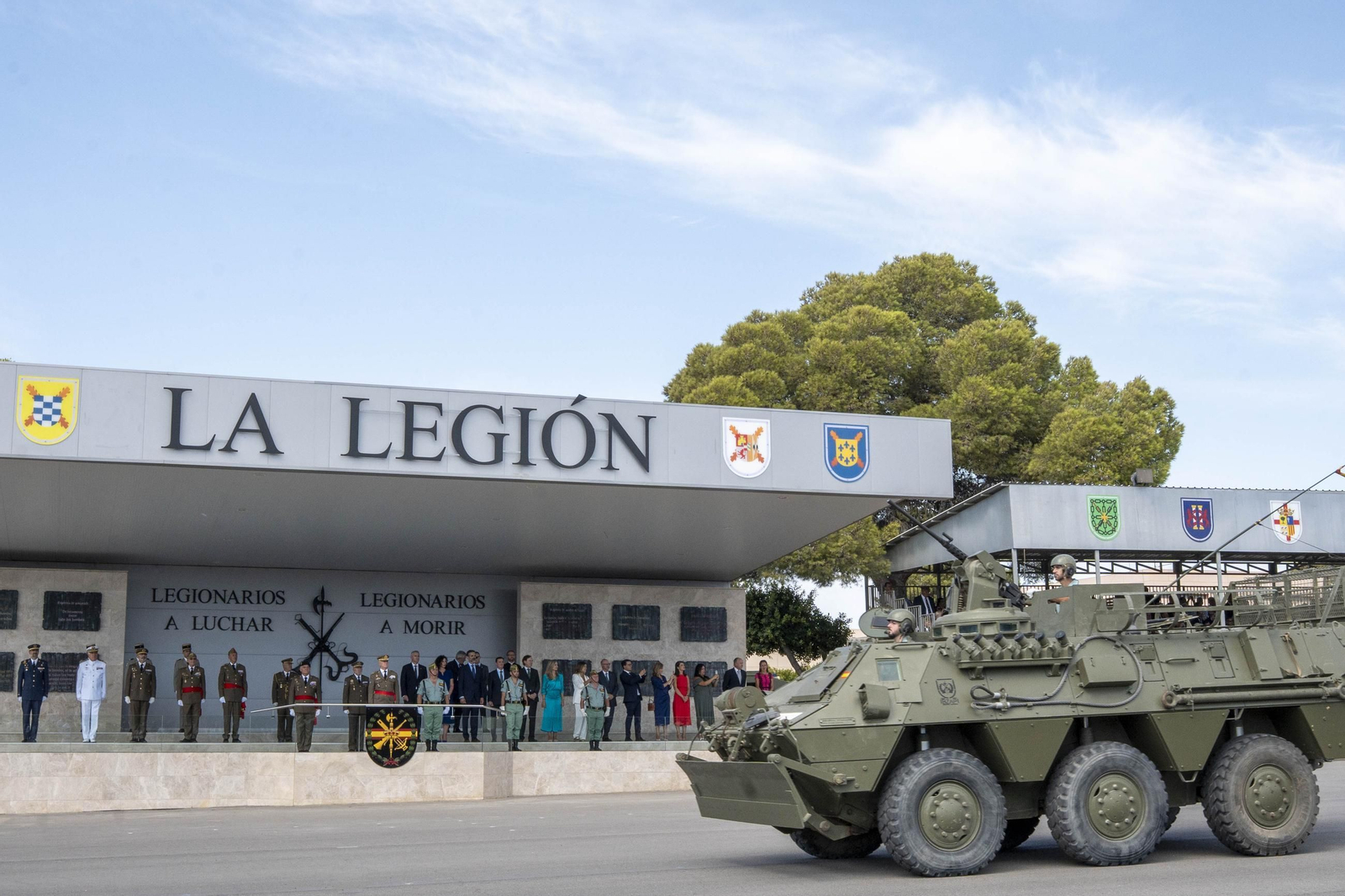 El CV (105) aniversario fundacional de la Legión