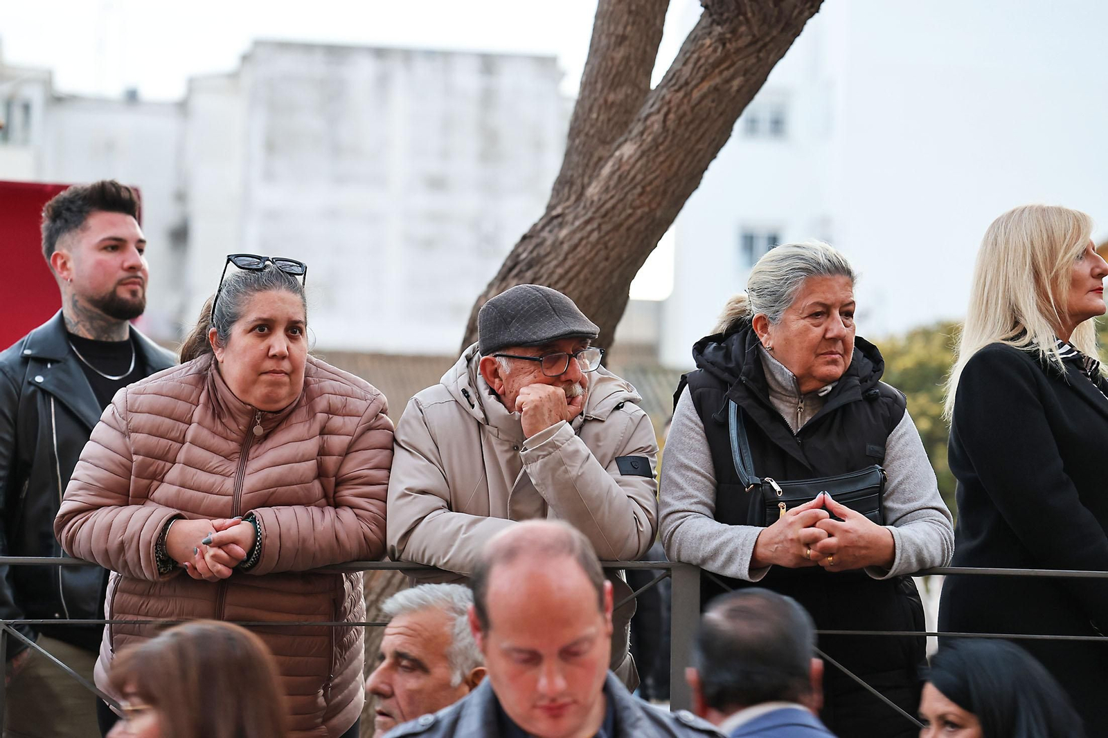 Imágenes del Vía Crucis del Consejo de Cofradías y Hermandades de Huelva