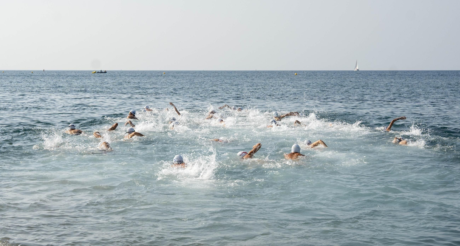 Travesía a nado Carlos Tejada de Almería