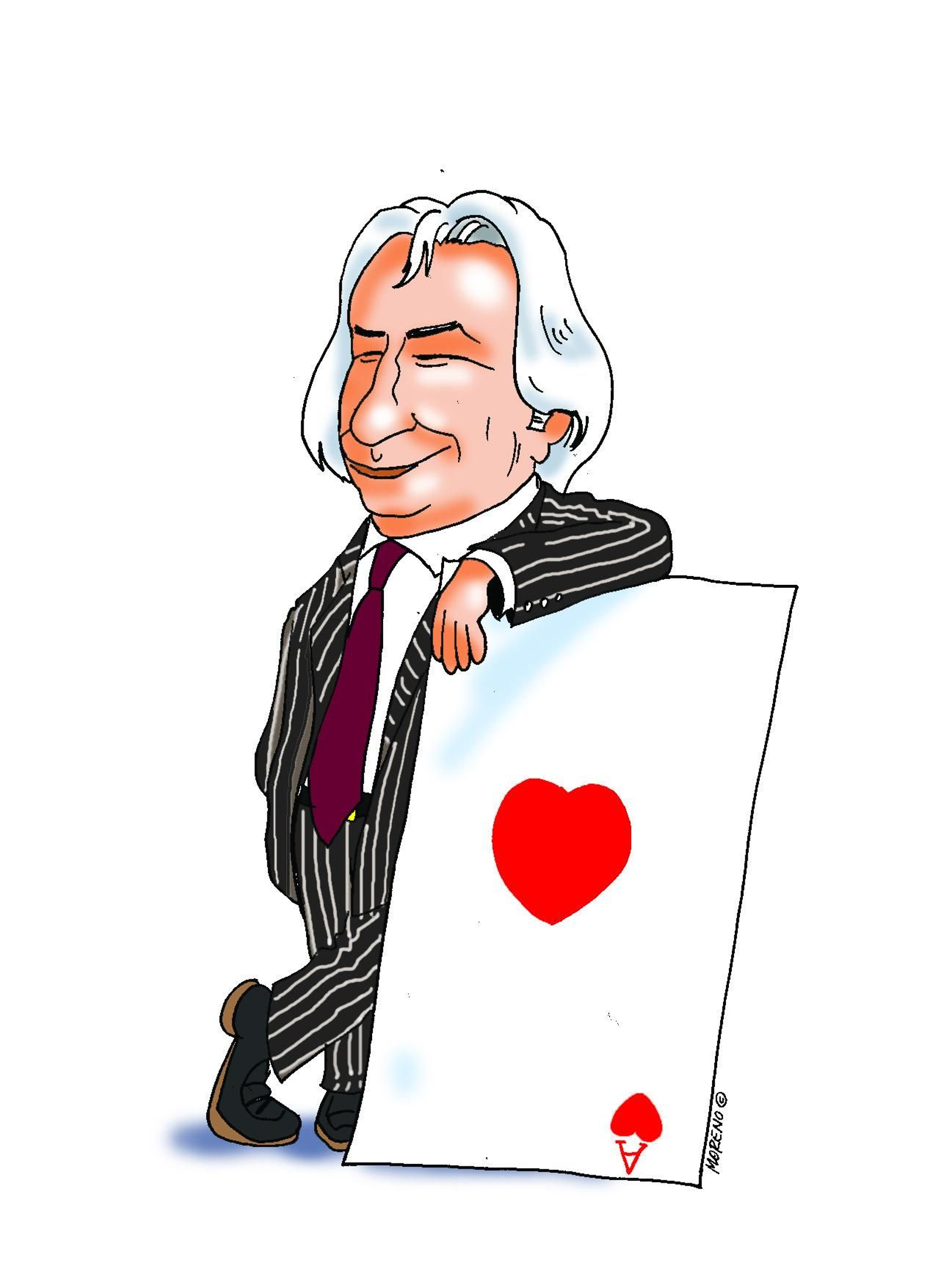 Manuel Lao Hernández, caricatura