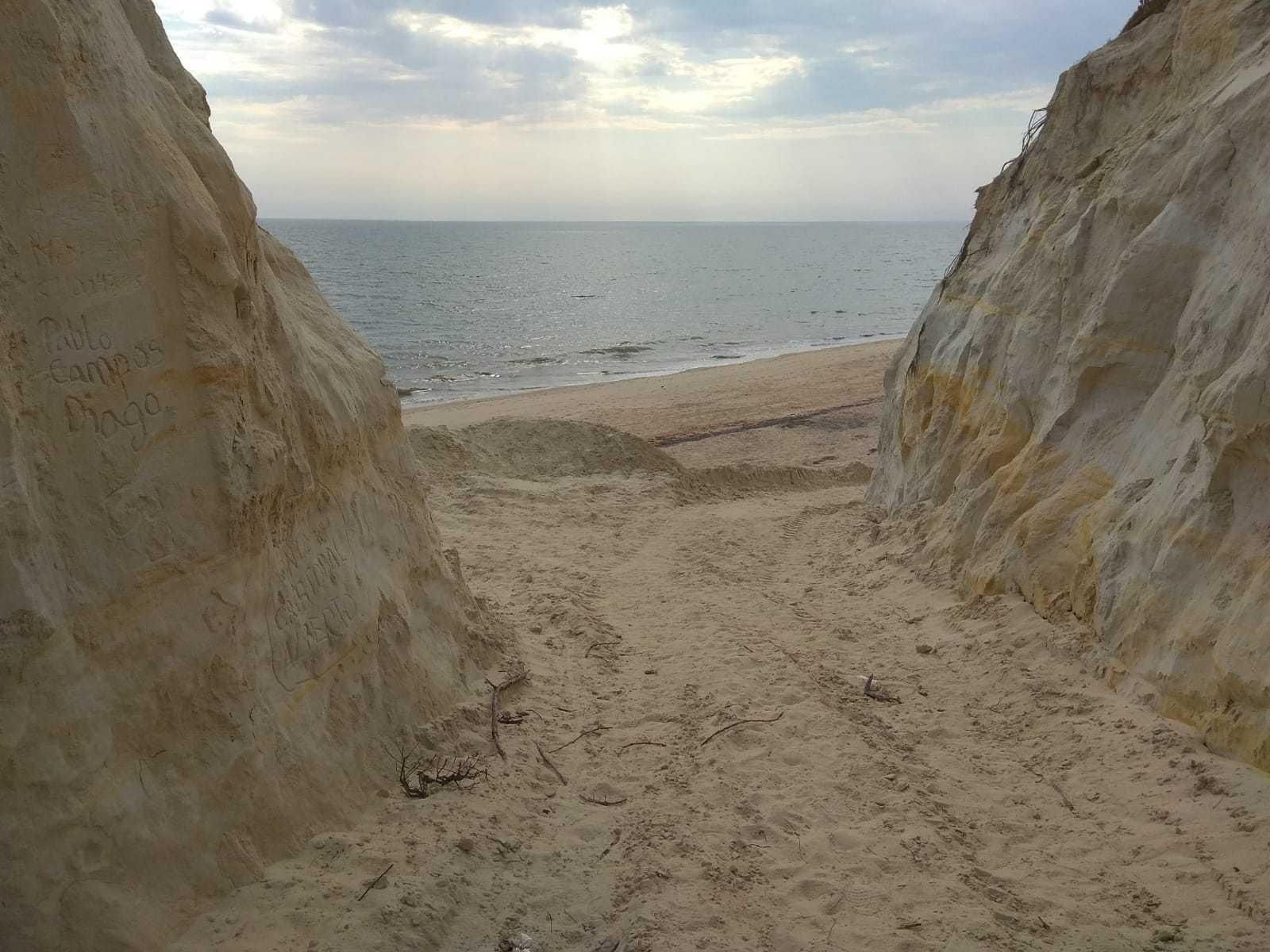 Daños en el sistema de dunas del Asperillo después de las obras ahora enjuiciadas.