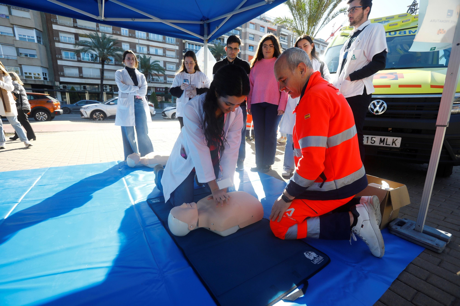 Las imágenes de la Ruta Enfermera en Córdoba