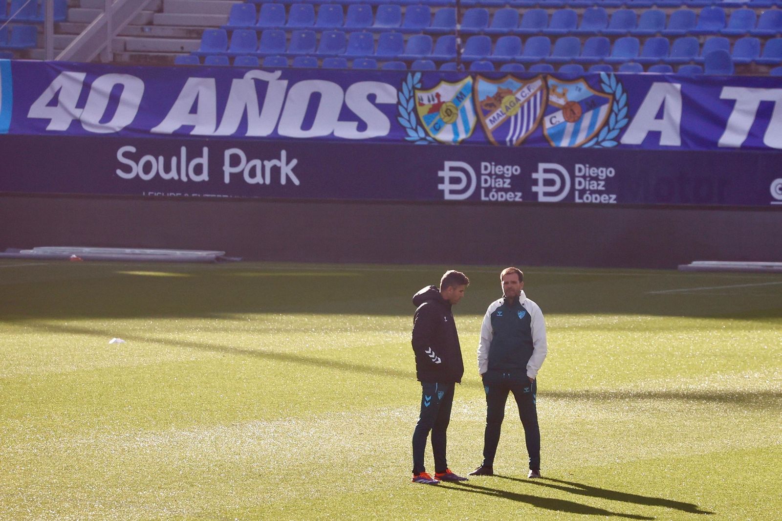 El Málaga CF se prepara para asaltar El Arcángel