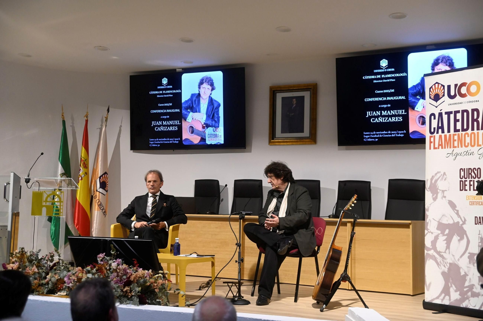 La inauguración del curso 25-26 de la Cátedra de Flamencología de la Universidad de Córdoba, en imágenes