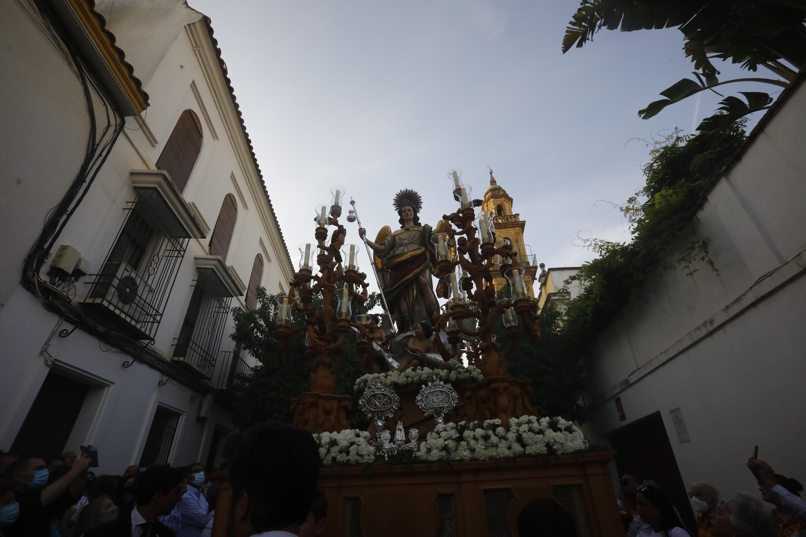 La procesión de San Rafael en Córdoba, en imágenes