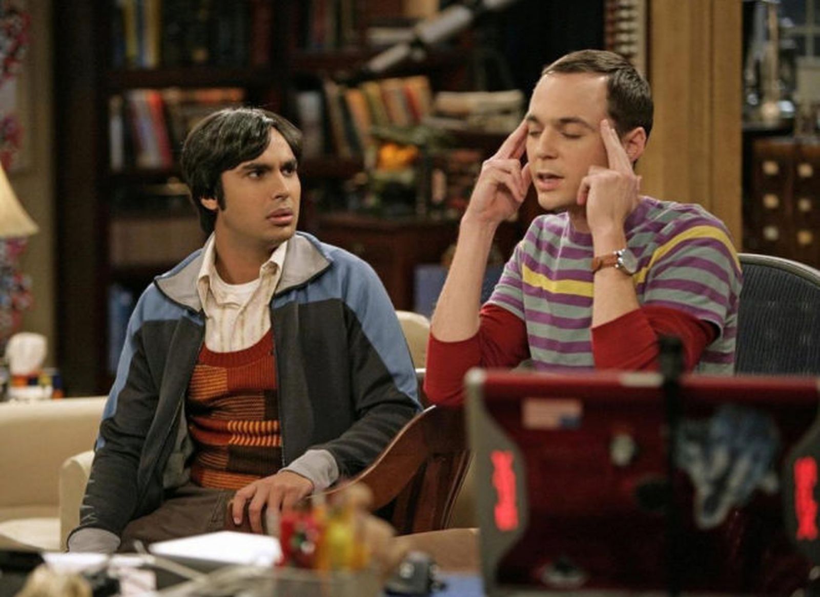 Jim Parsons como Sheldon Cooper en 'Big Bang'