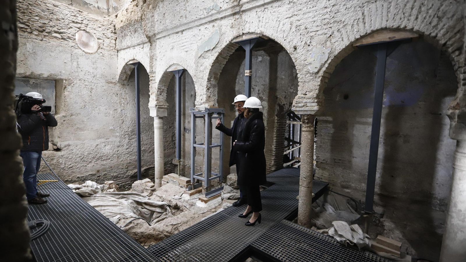 Egea y Díaz, en el hammam