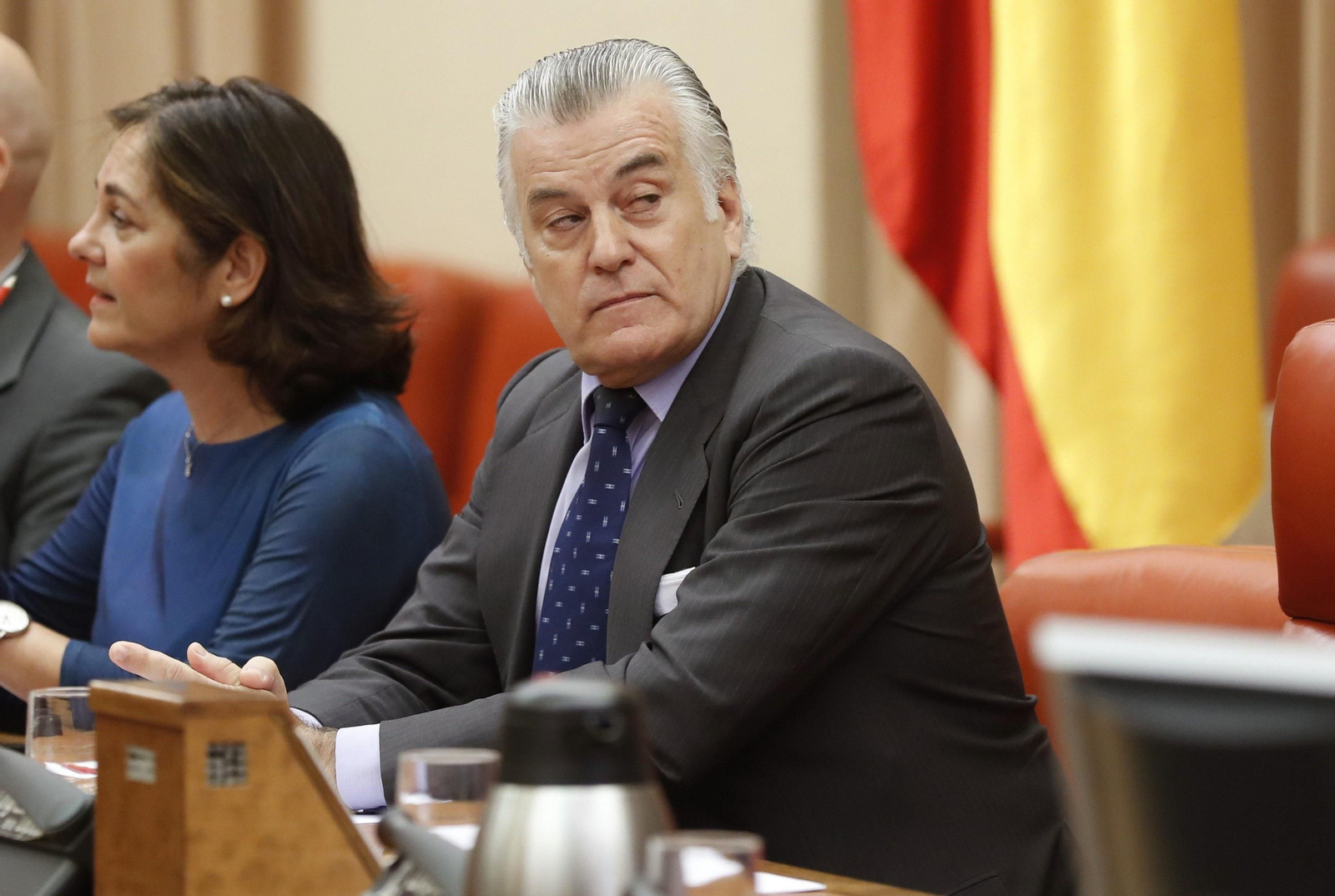 Luis Bárcenas, en la comisión.