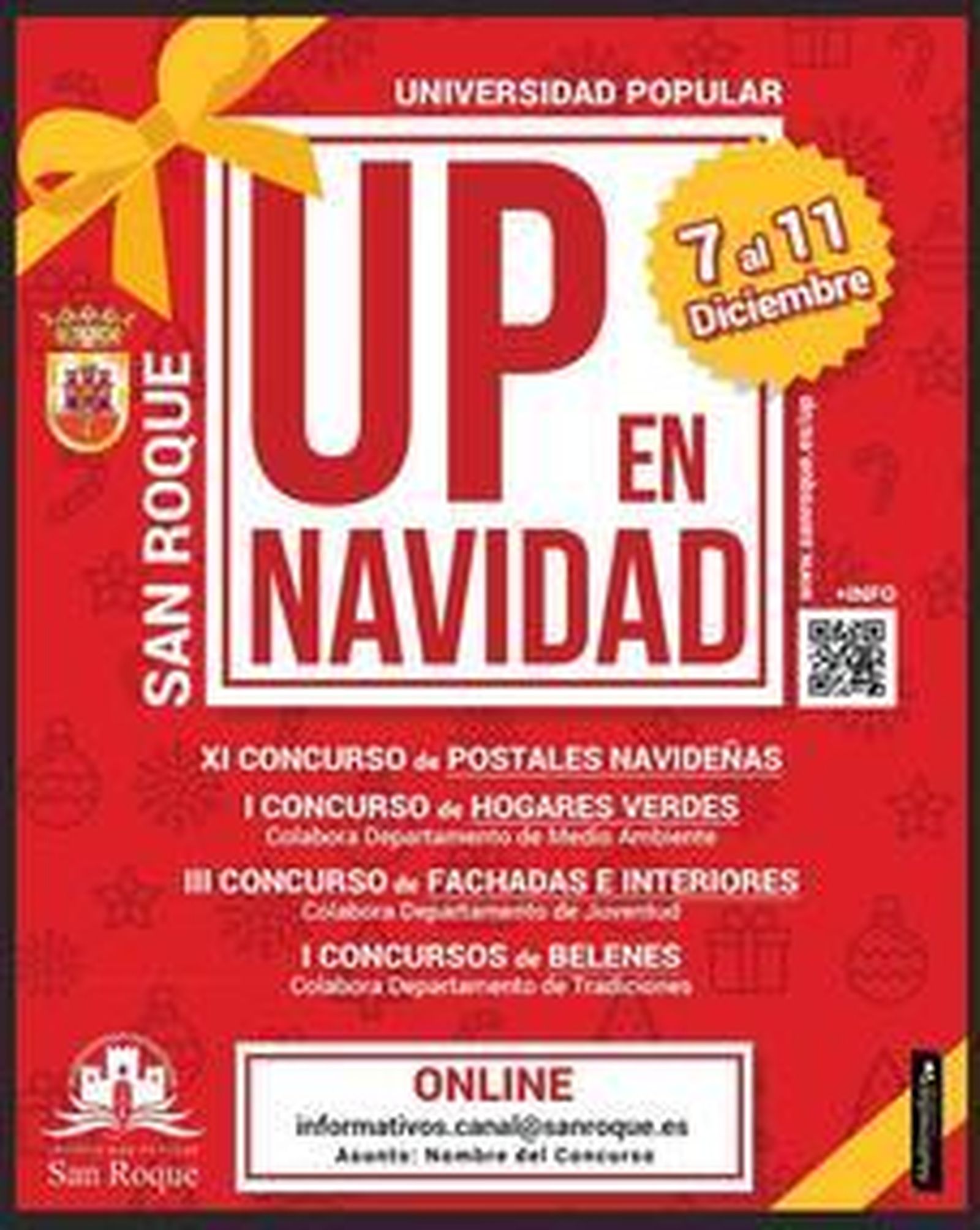 Cartel promocional de los concursos