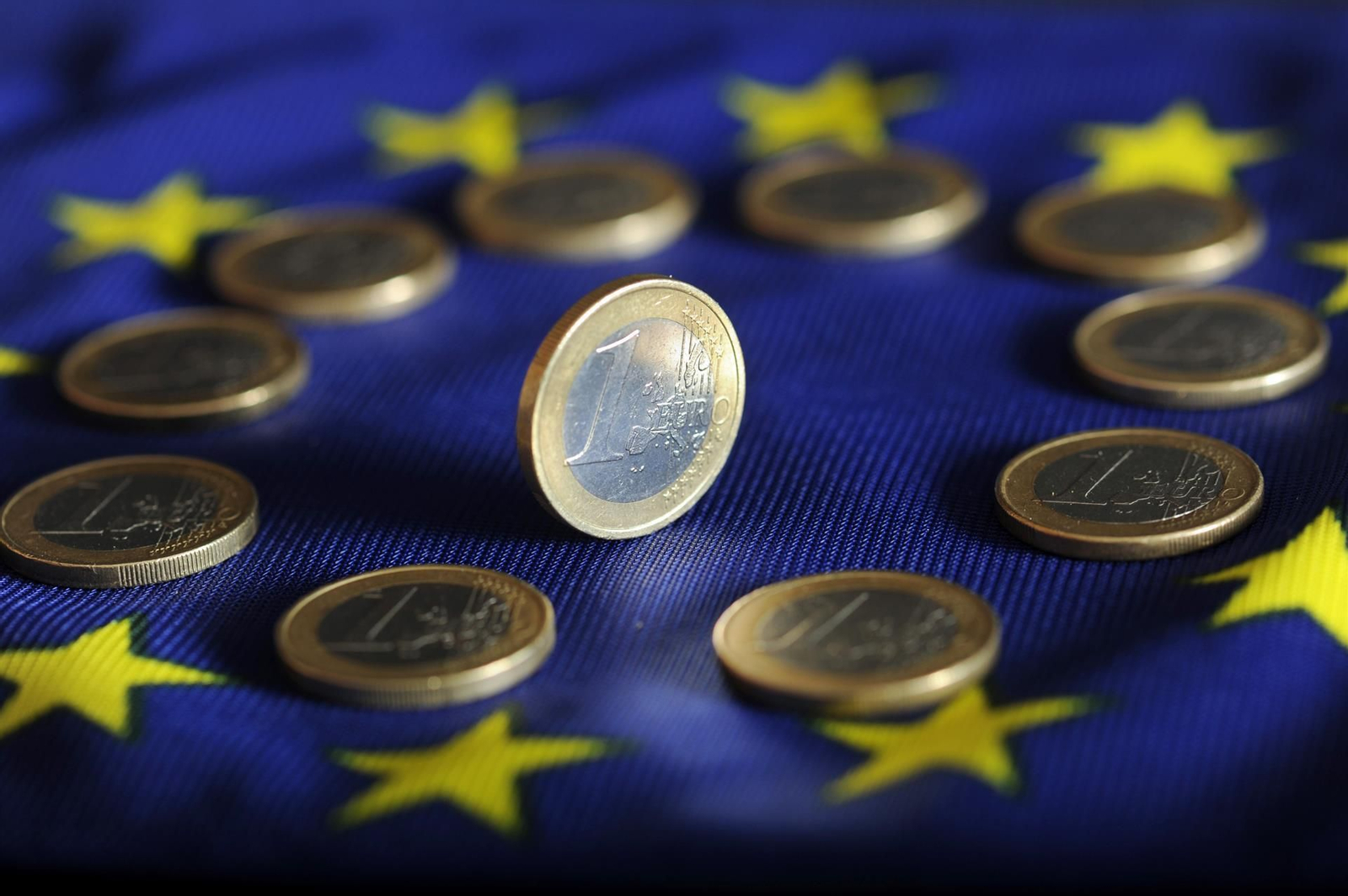 Monedas de euro.
