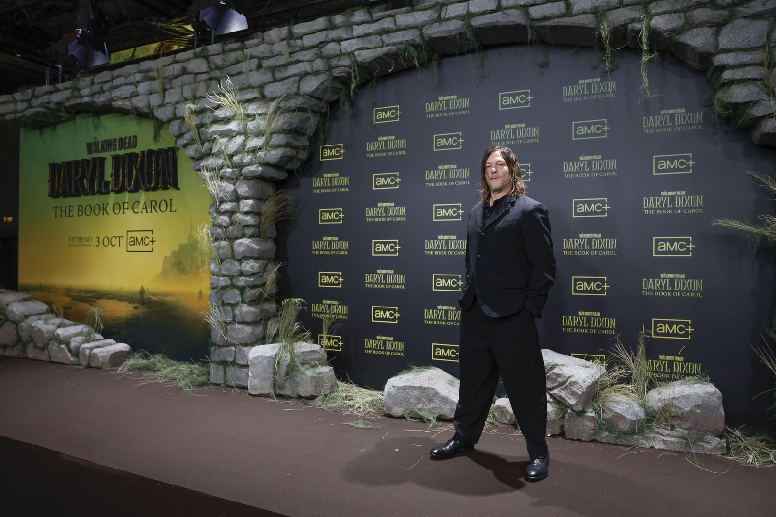 El actor Norman Reedus durante el estreno de la segunda temporada de la serie ´The  Walking  Dead : Daryl Dixon´