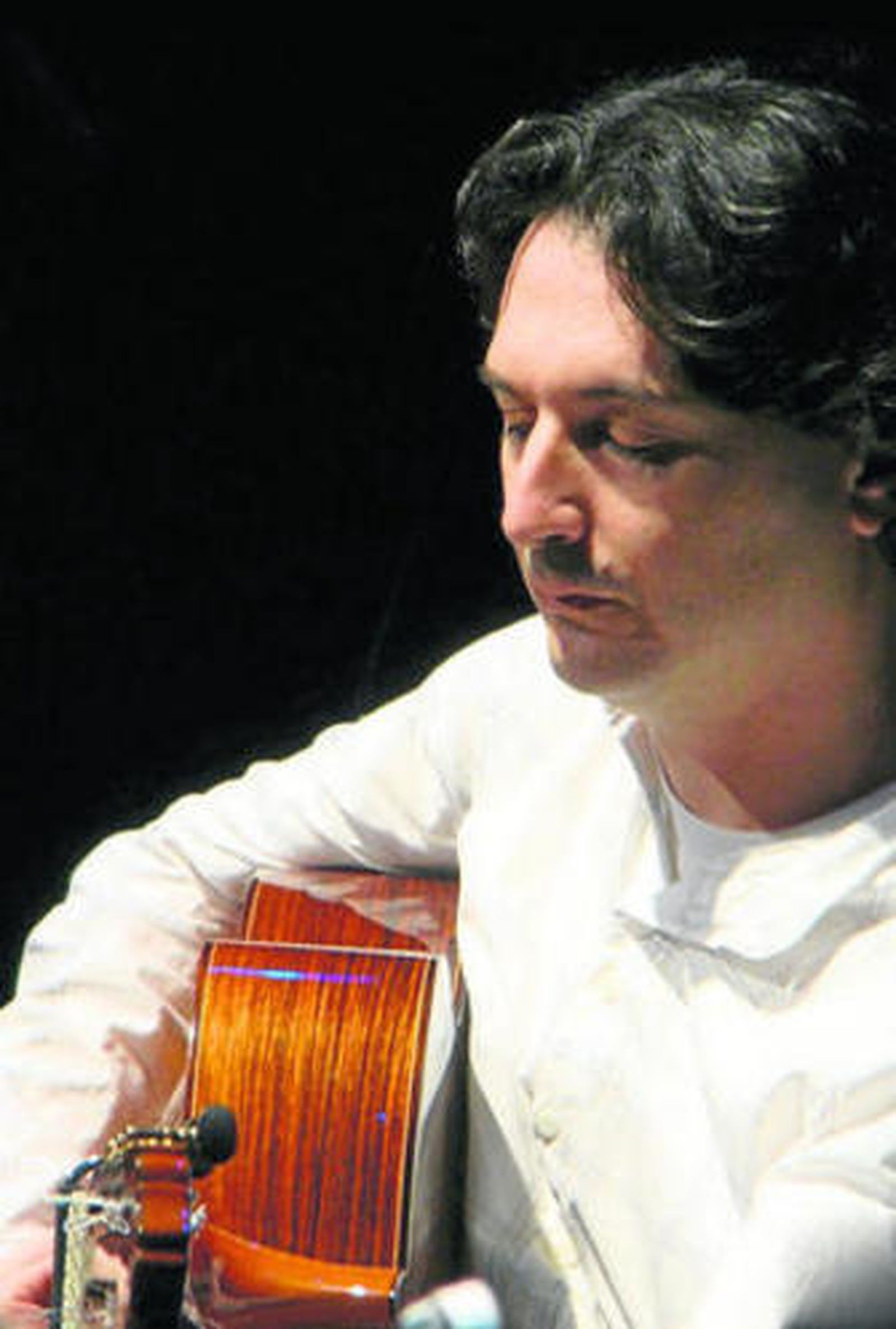 El guitarrista Paco Cruzado.