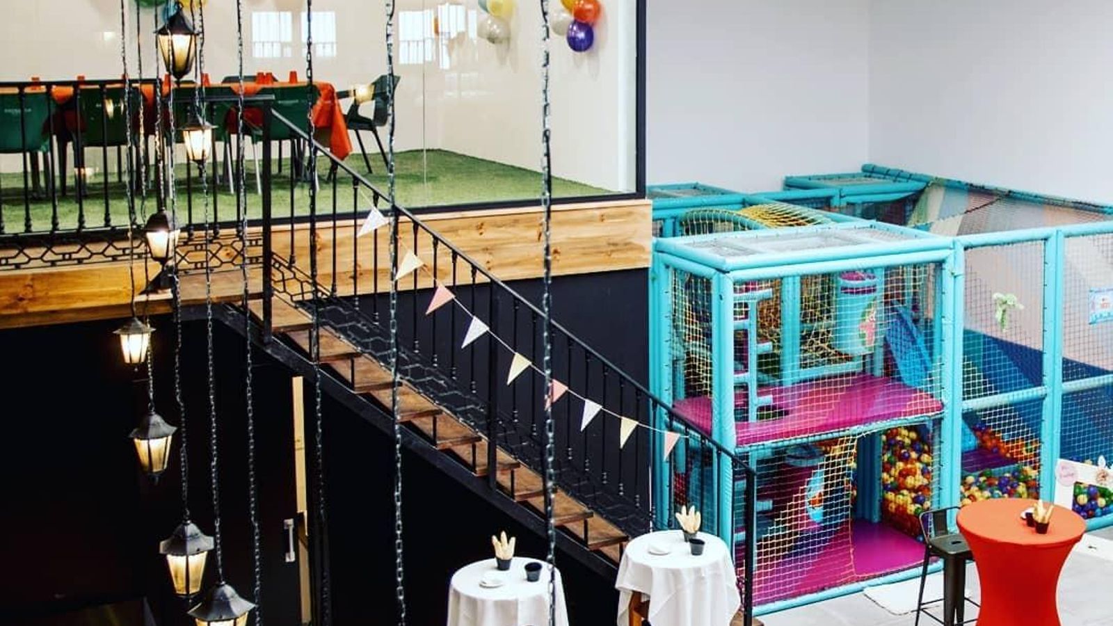 Zona infantil del restaurante -bar Habanera 99