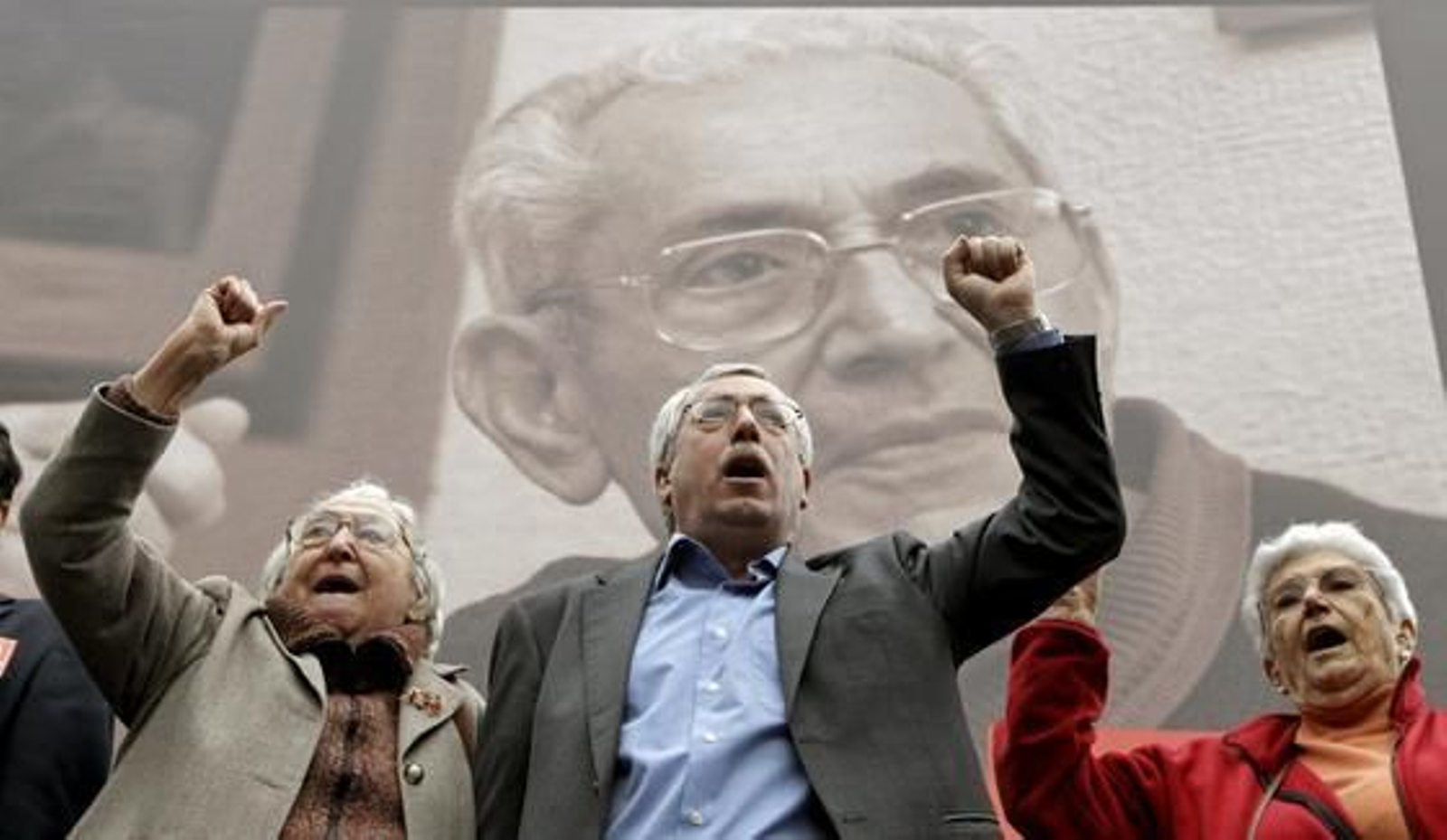 Homenaje a Marcelino Camacho.

Foto: EFE