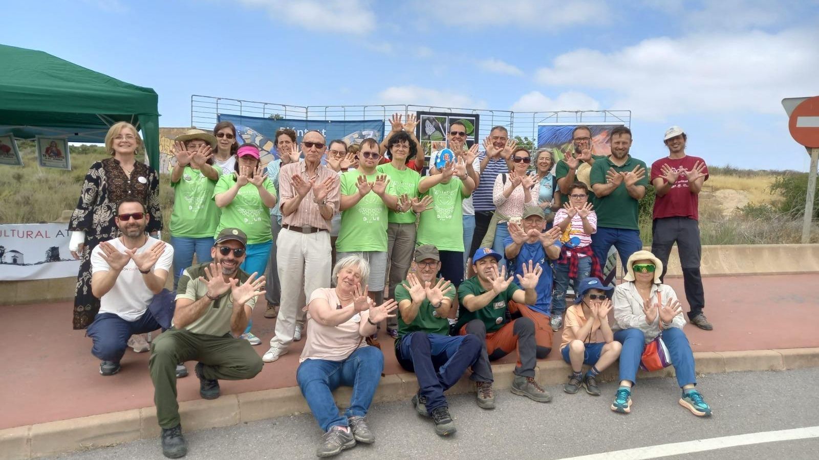 Los participantes en la jornada de celebración de la Red Natura 2000