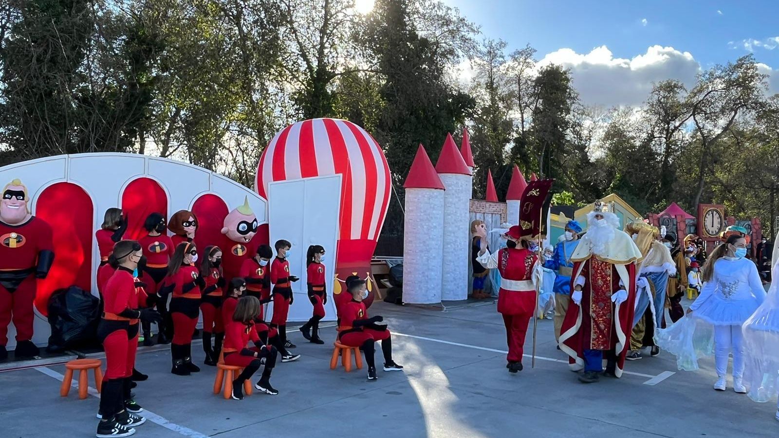 Los Reyes Magos visitan Castellar