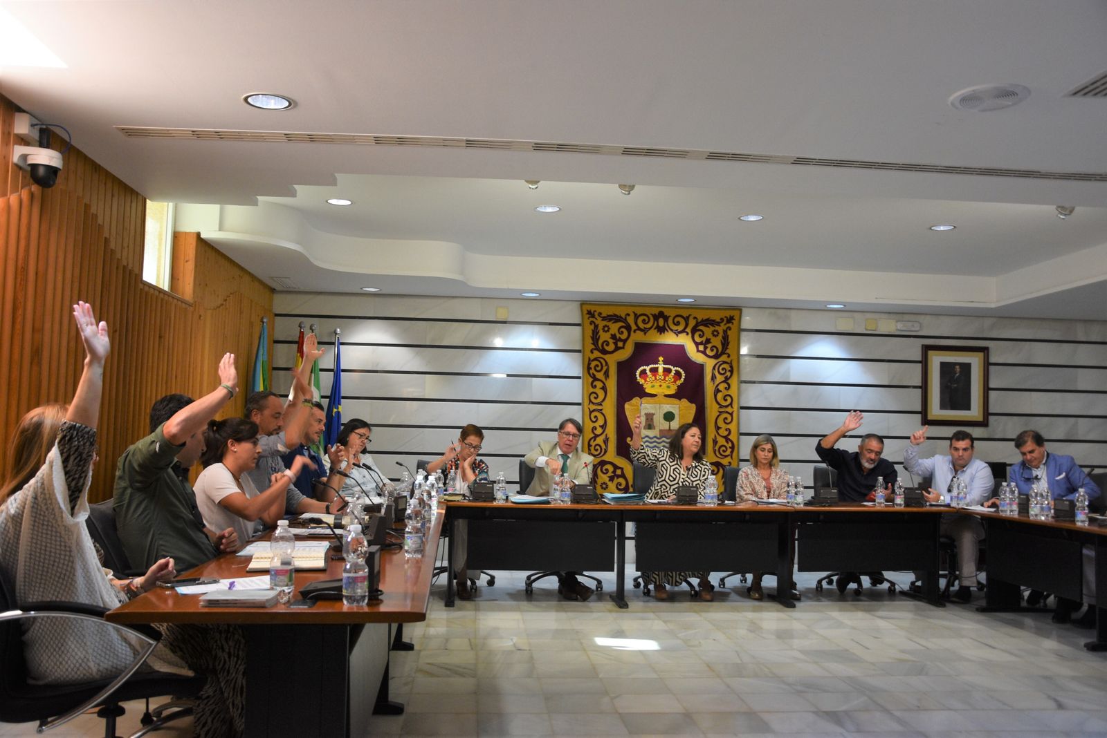 Un momento de la sesión plenaria.