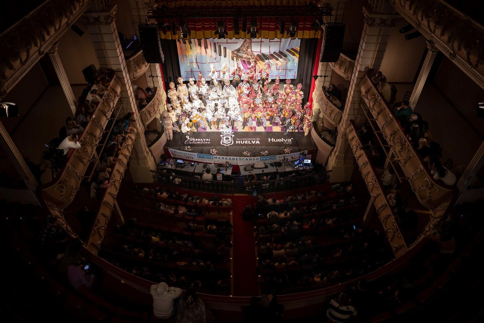 Espectáculo en el Gran Teatro de Huelva.