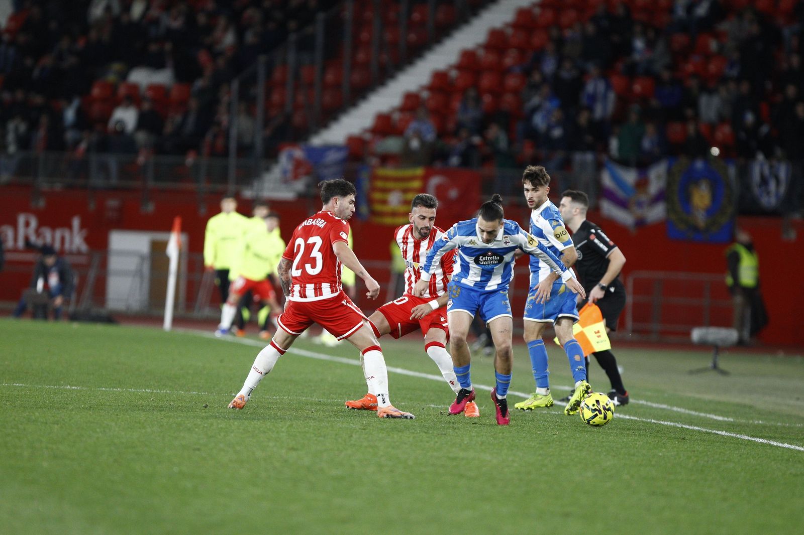 Las fotos del partido U.D. Almería - Deportivo de La Coruña