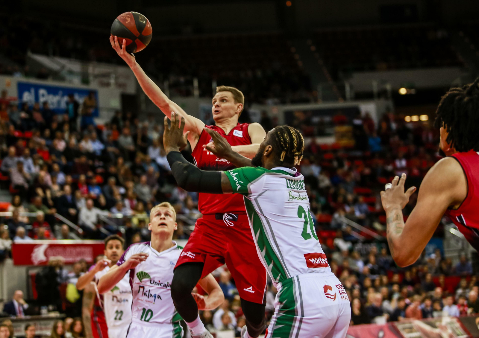 El Tecnyconta Zaragoza - Unicaja, en fotos