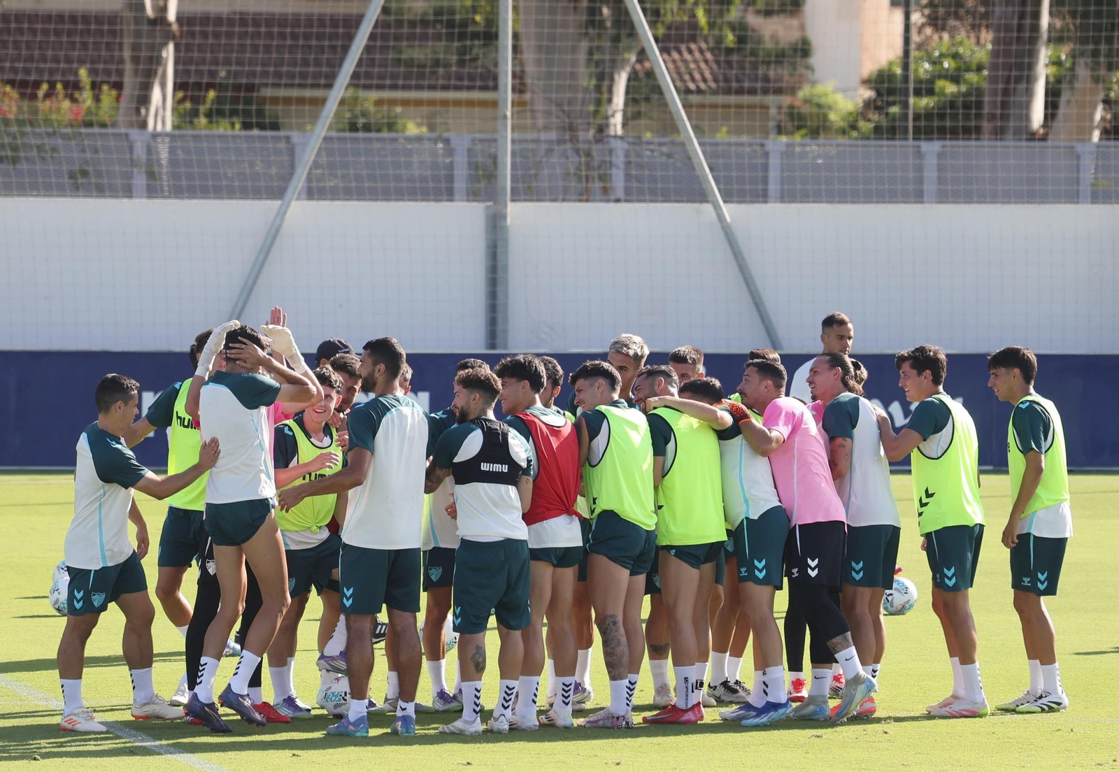 El Málaga CF se muda a la Ciudad Deportiva sin Eneko Jauregi
