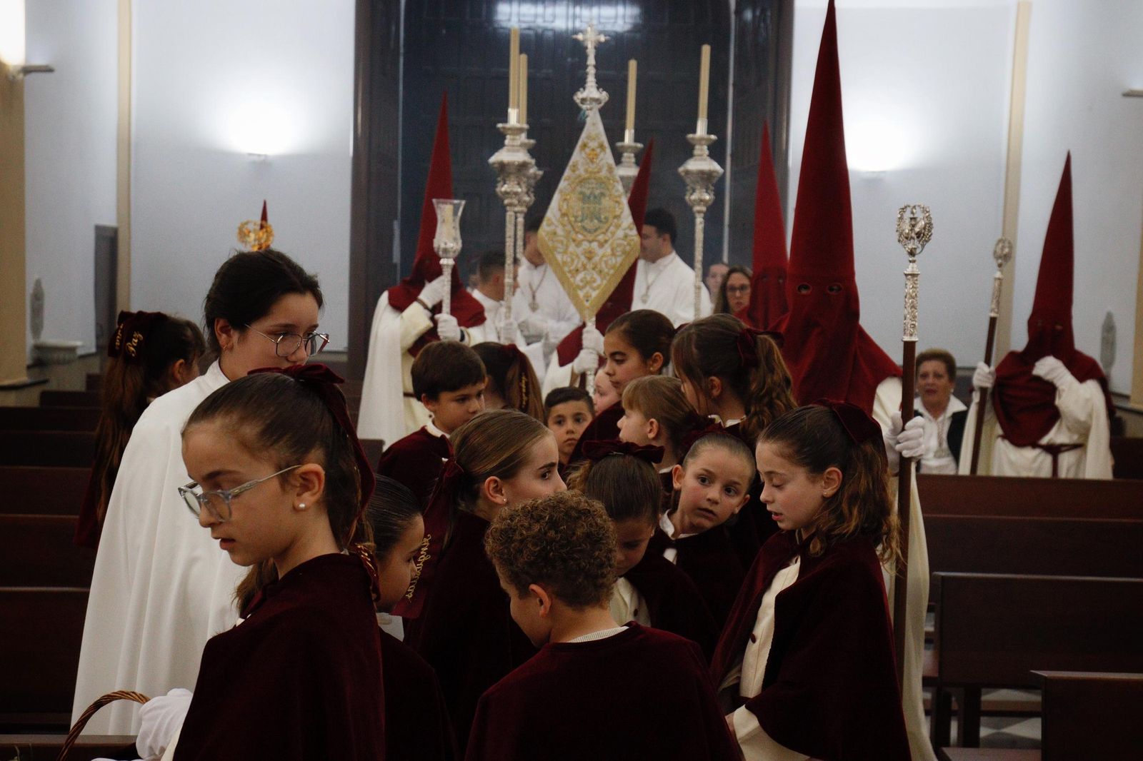 Imágenes de la salida de La oración en El Huerto en la Semana Santa de Chiclana 2025