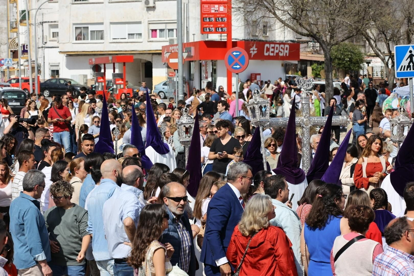 Lunes Santo en Jerez: las imágenes de la hermandad de la Candelaria