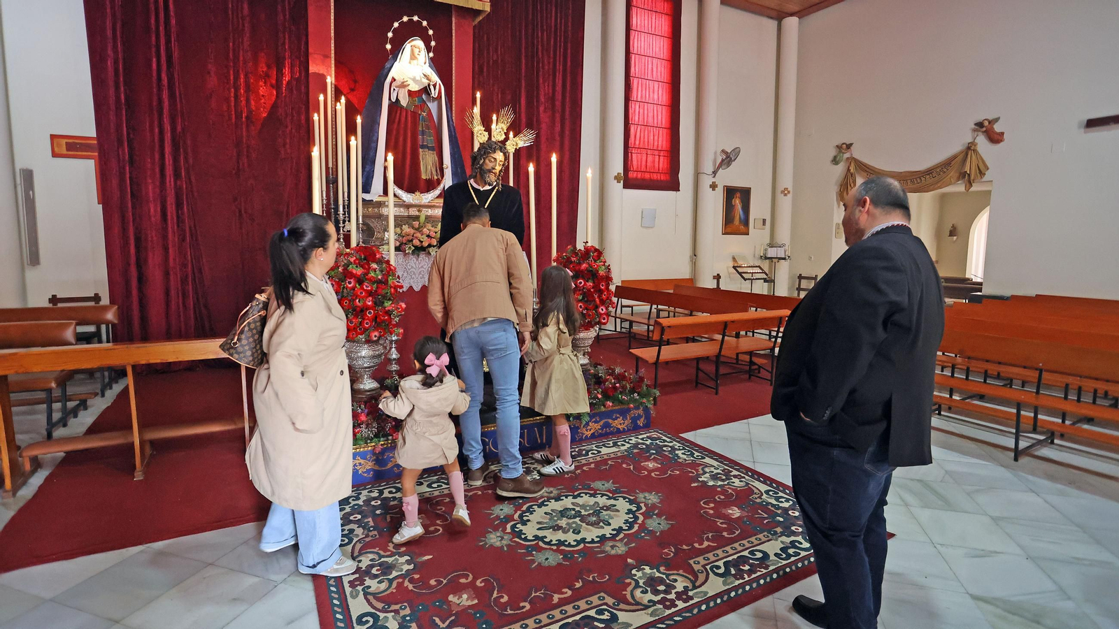 Besapiés y besamanos del primer domingo de Cuaresma en Jerez