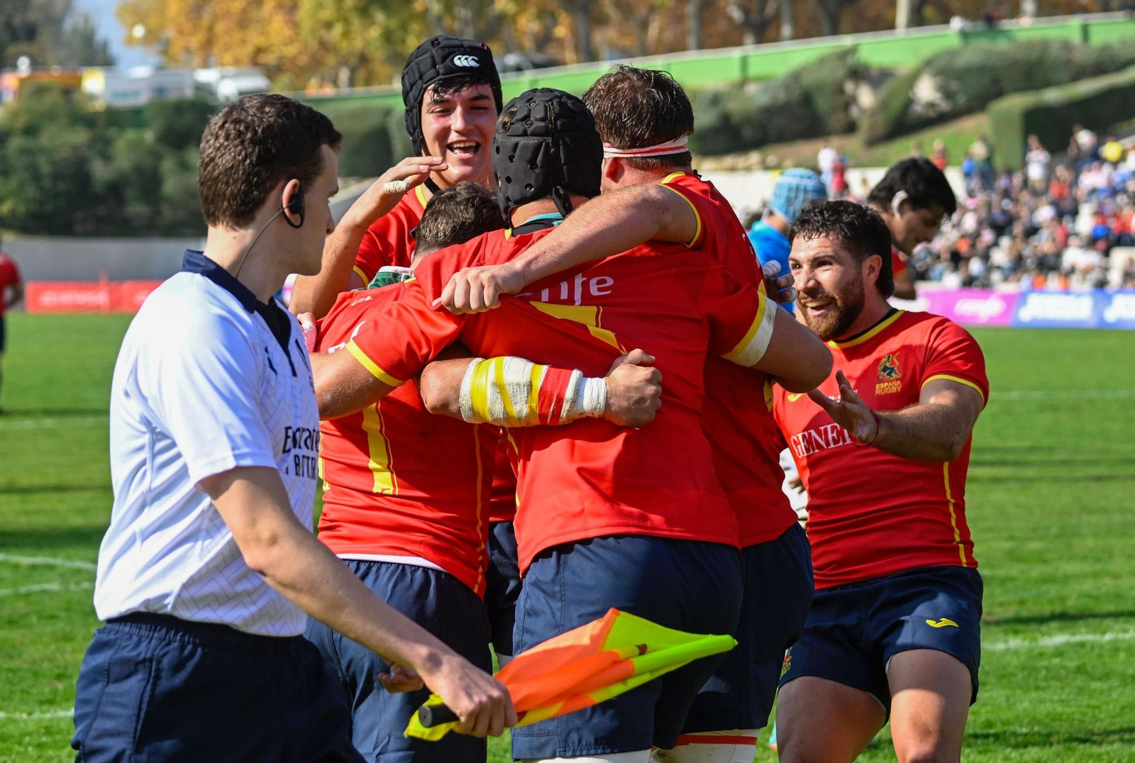 Rugby: España gana a Uruguay con el malagueño Alberto Carmona como titular