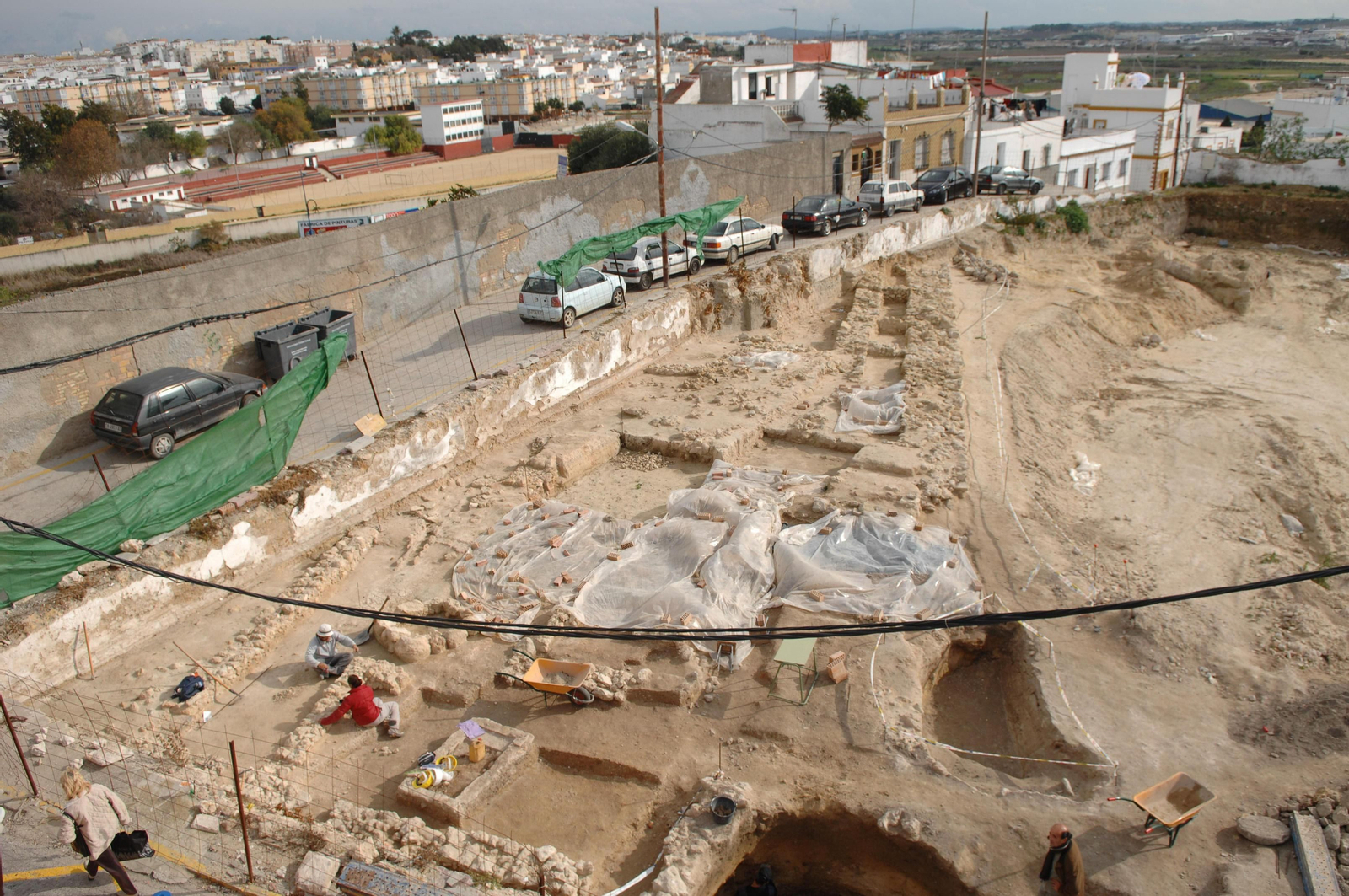 Imagen del yacimiento original en el Cerro del Castillo, donde se llevarán a cabo algunas de estas actuaciones.