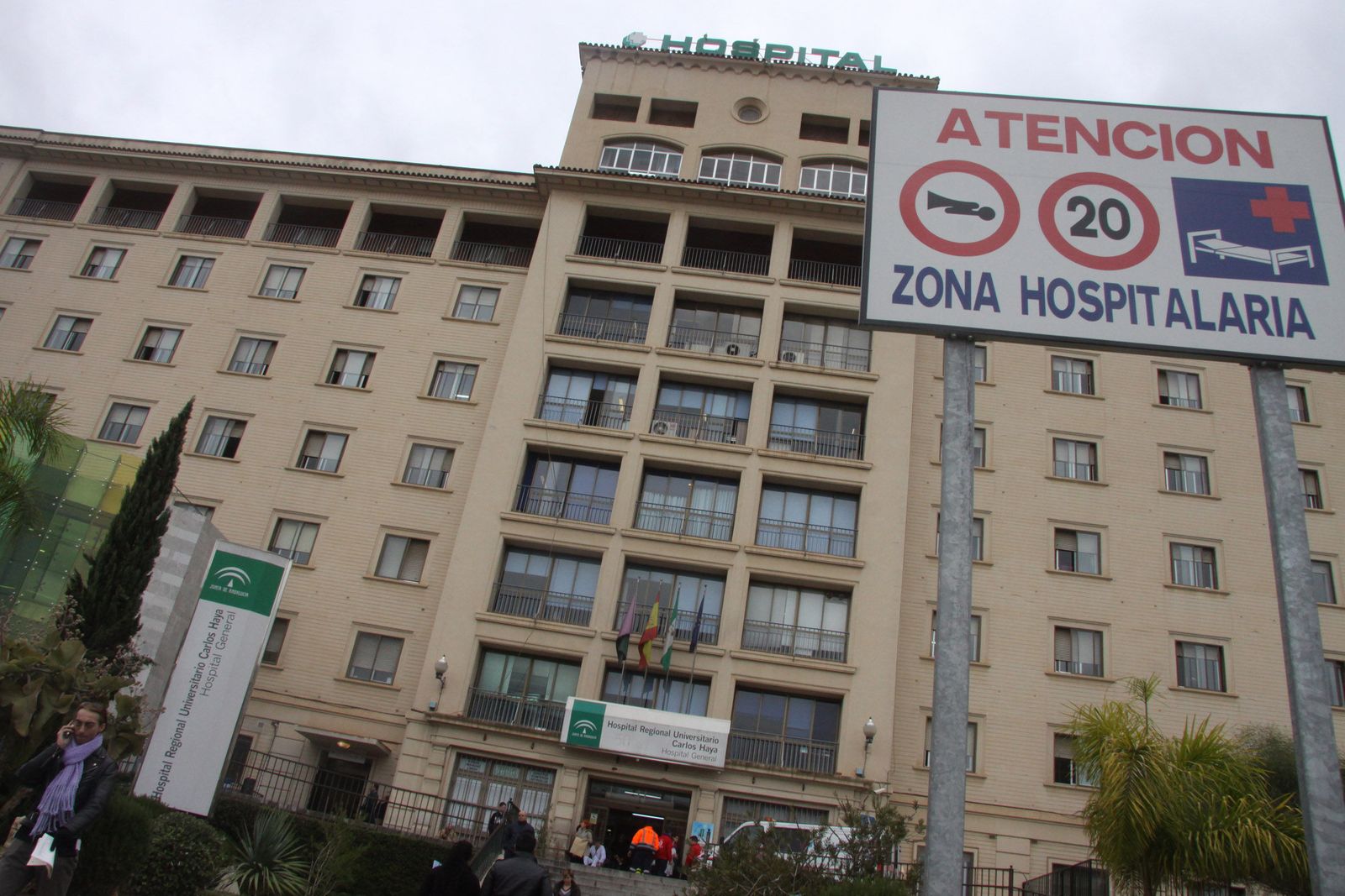 Fachada del Hospital Regional.