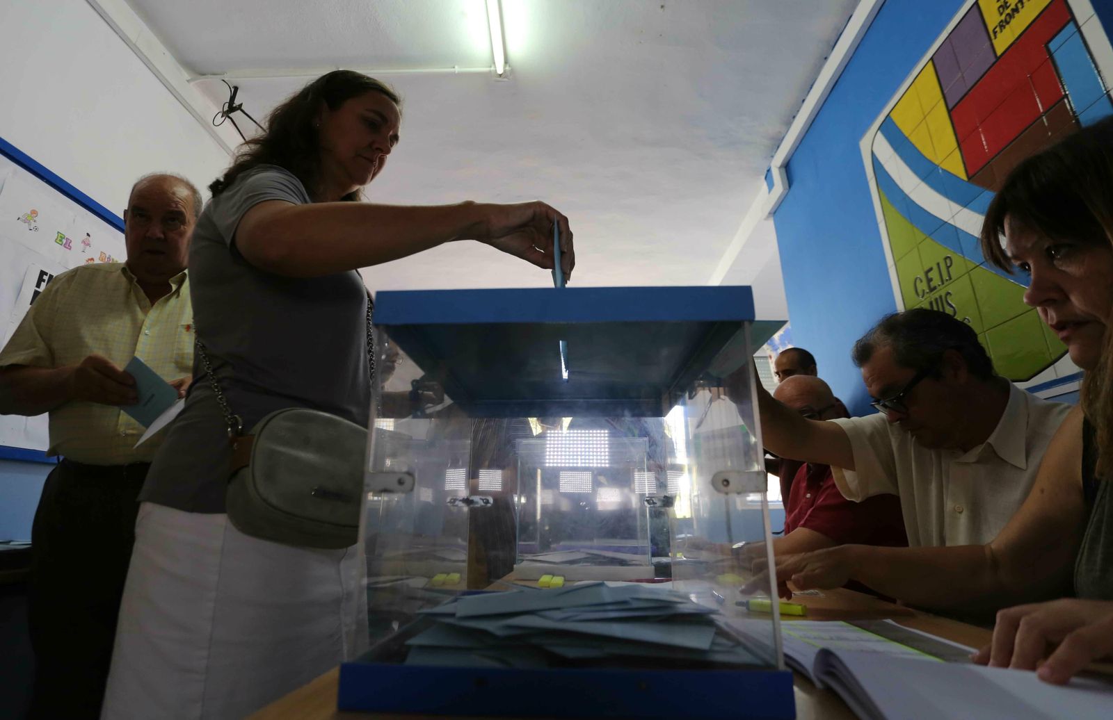 Las imágenes de la jornada electoral en Jerez