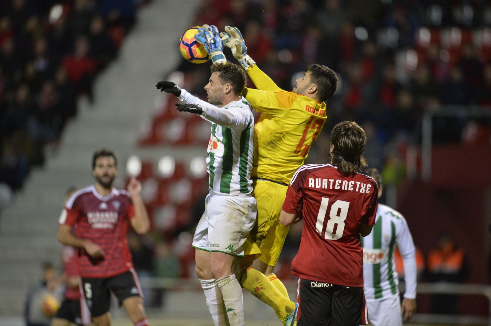 Las imágenes del Mirandés-Córdoba