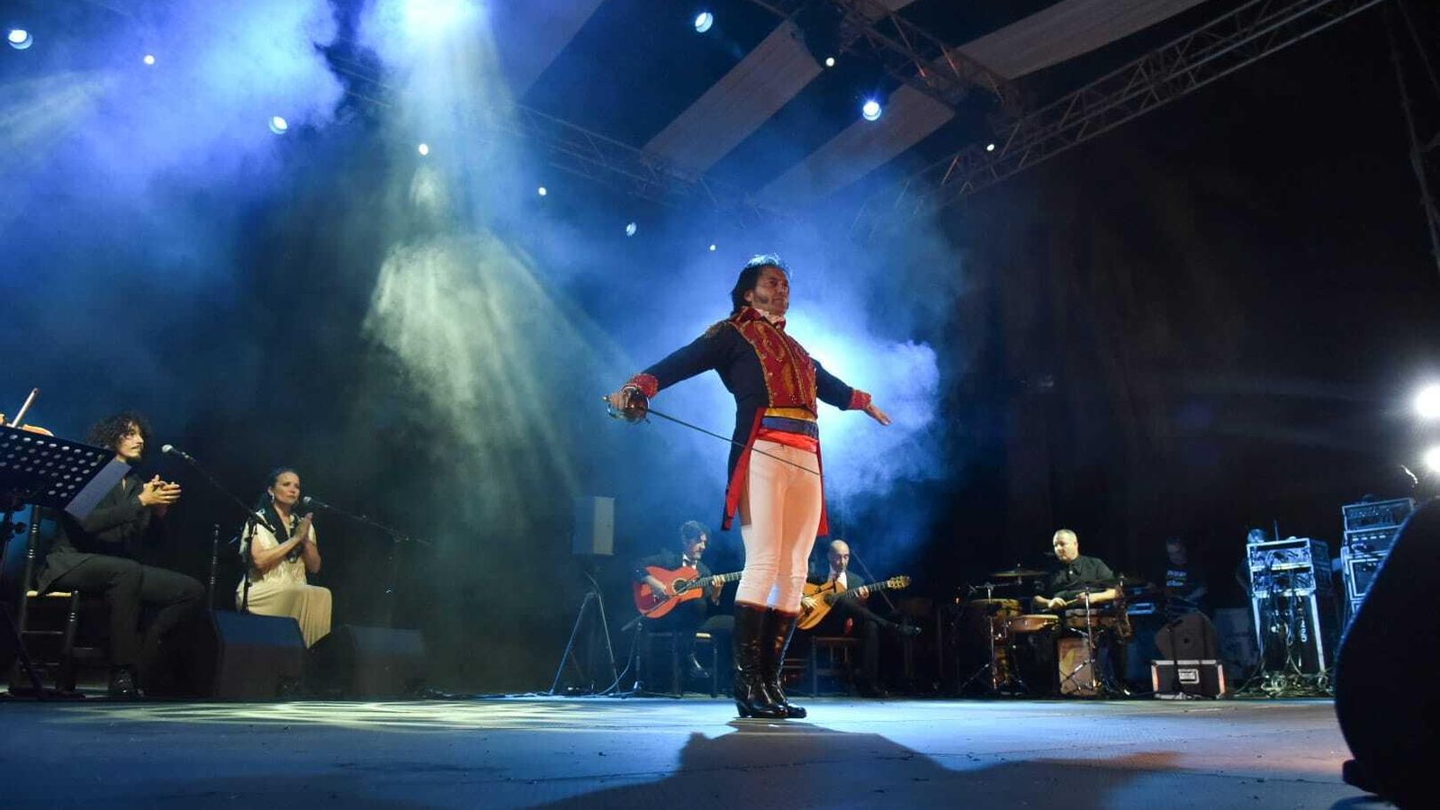 El bailaor linense David Morales.