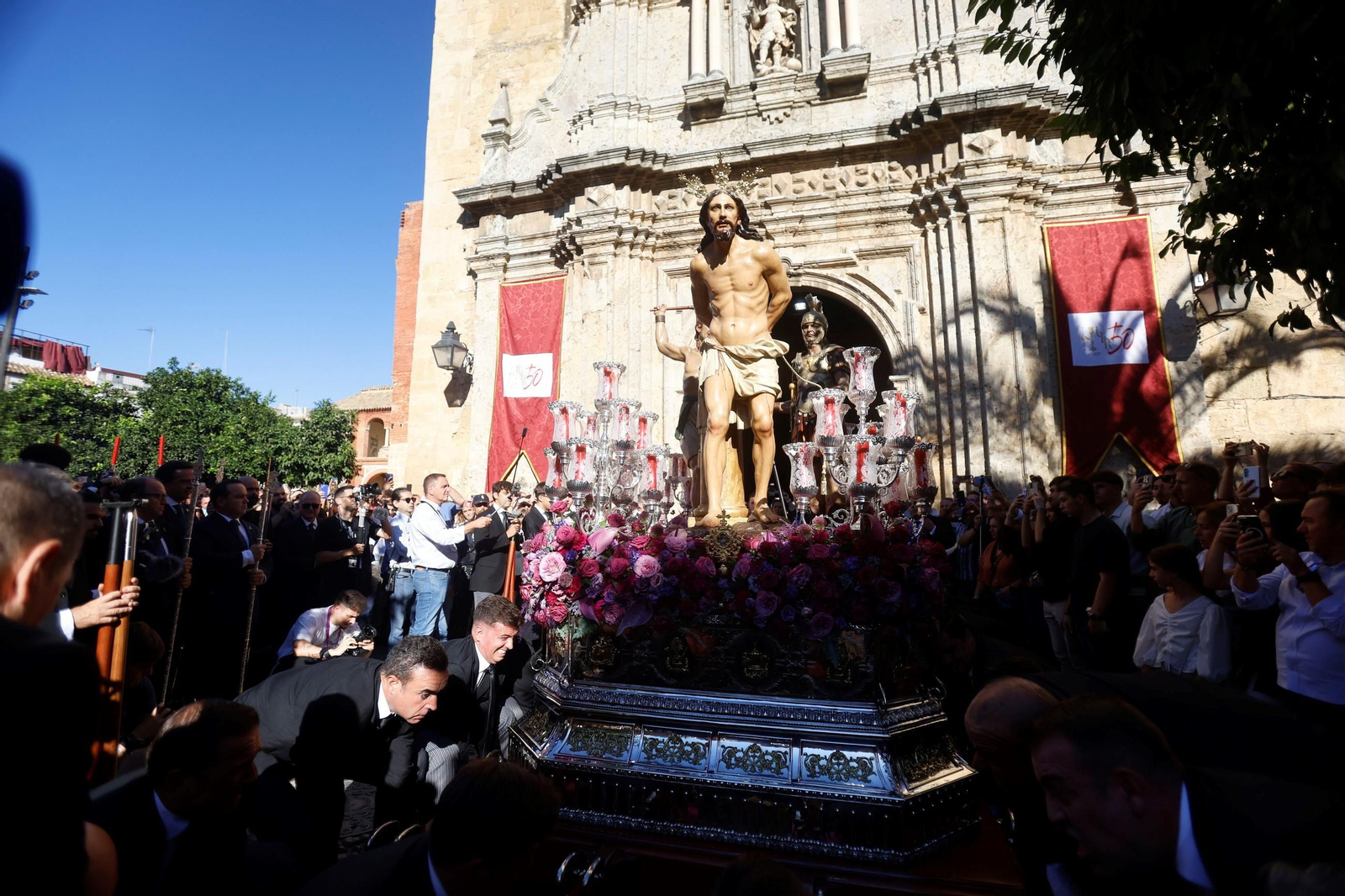 Nuestro Padre Jesús de la Columna, de Lucena, en el Magno Vía Crucis de Córdoba