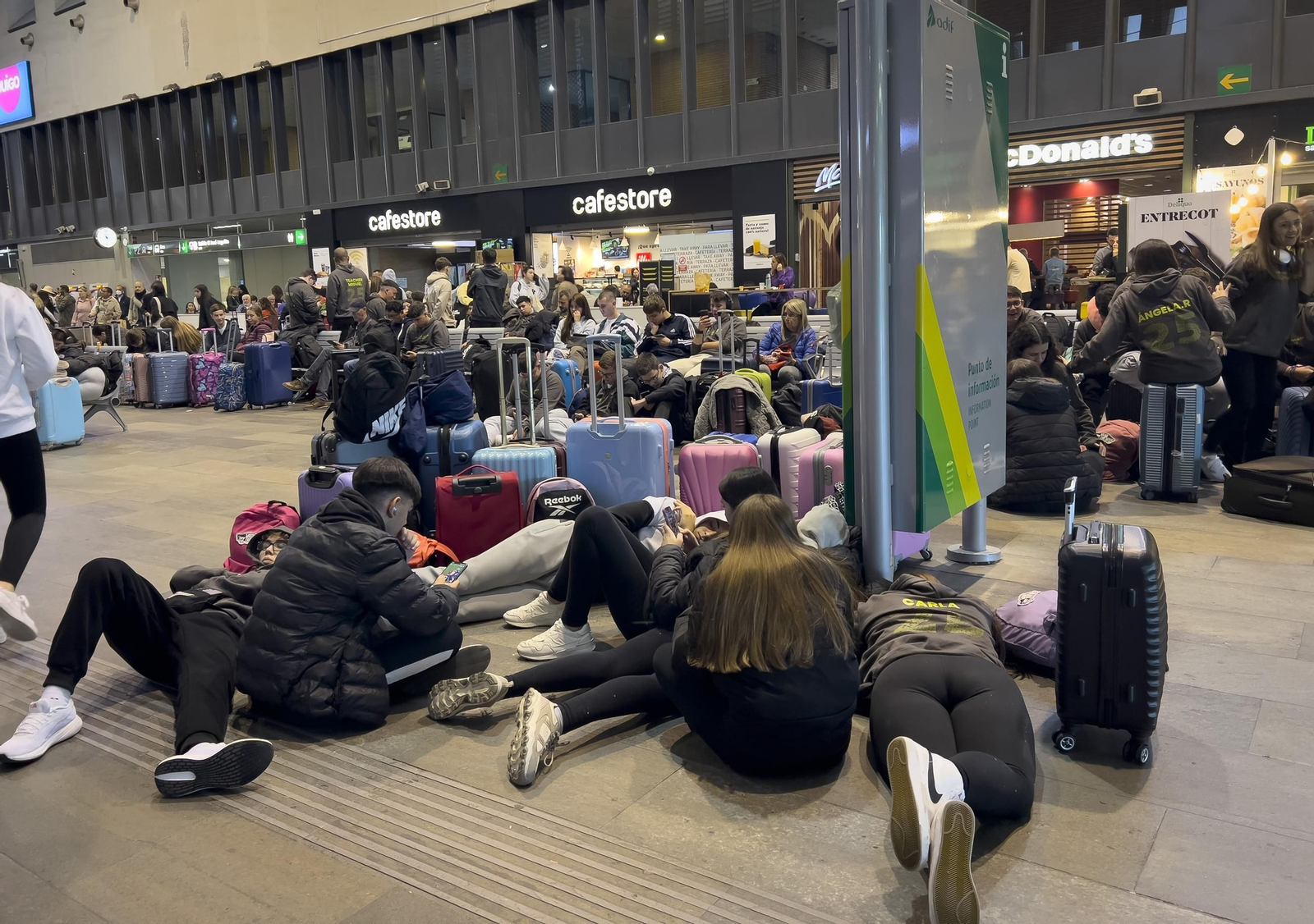 Las fotos de las incidencias en Santa Justa